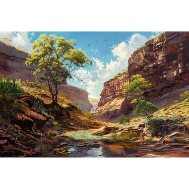 Modern Landscape Oil Canvas